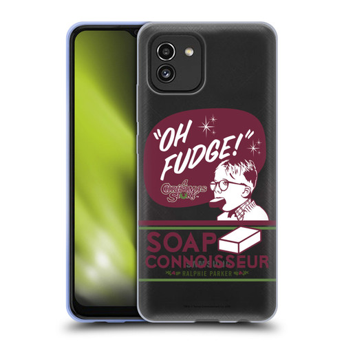A Christmas Story Graphics Soap Connoisseur Soft Gel Case for Samsung Galaxy A03 (2021)