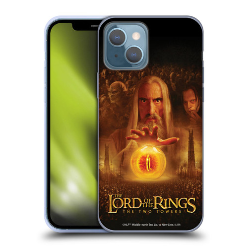 The Lord Of The Rings The Two Towers Posters Saruman Eye Soft Gel Case for Apple iPhone 13