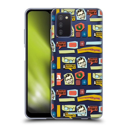 A Christmas Story Graphics Pattern 2 Soft Gel Case for Samsung Galaxy A03s (2021)