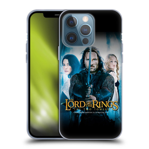 The Lord Of The Rings The Two Towers Posters Aragorn Soft Gel Case for Apple iPhone 13 Pro