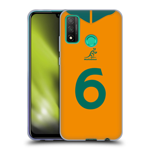 Australia National Rugby Union Team 2021/22 Players Jersey Position 6 Soft Gel Case for Huawei P Smart (2020)