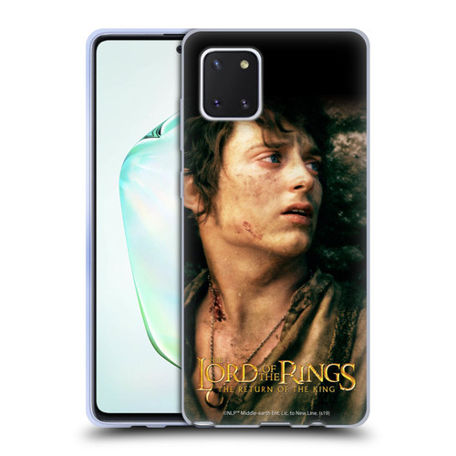 The Lord Of The Rings The Return Of The King Posters Frodo Soft Gel Case for Samsung Galaxy Note10 Lite