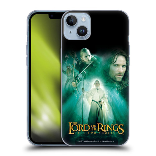 The Lord Of The Rings The Two Towers Posters Gandalf Soft Gel Case for Apple iPhone 14 Plus