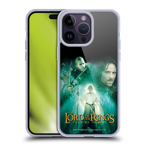 The Lord Of The Rings The Two Towers Posters Gandalf Soft Gel Case for Apple iPhone 14 Pro Max