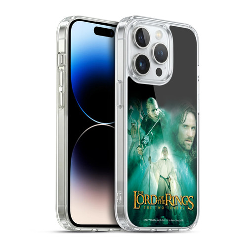 The Lord Of The Rings The Two Towers Posters Gandalf Soft Gel Case for Apple iPhone 14 Pro & MagSafe