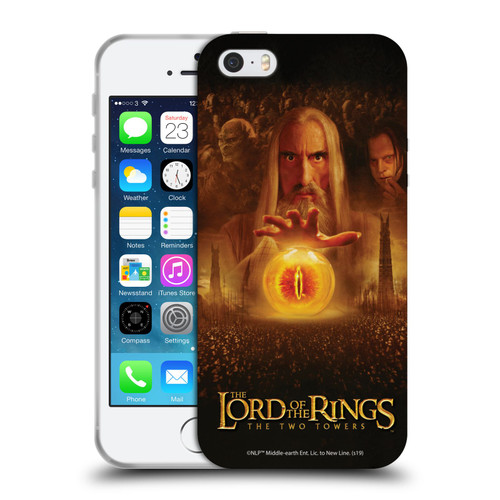 The Lord Of The Rings The Two Towers Posters Saruman Eye Soft Gel Case for Apple iPhone 5 / 5s / iPhone SE 2016