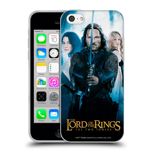 The Lord Of The Rings The Two Towers Posters Aragorn Soft Gel Case for Apple iPhone 5c