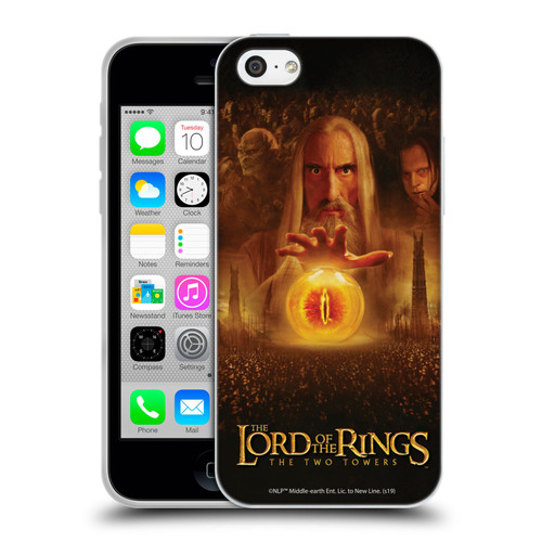 The Lord Of The Rings The Two Towers Posters Saruman Eye Soft Gel Case for Apple iPhone 5c