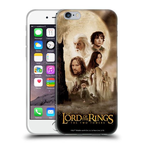 The Lord Of The Rings The Two Towers Posters Main Soft Gel Case for Apple iPhone 6 / iPhone 6s