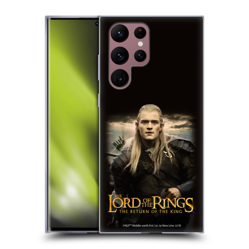 The Lord Of The Rings The Return Of The King Posters Legolas Soft Gel Case for Samsung Galaxy S22 Ultra 5G