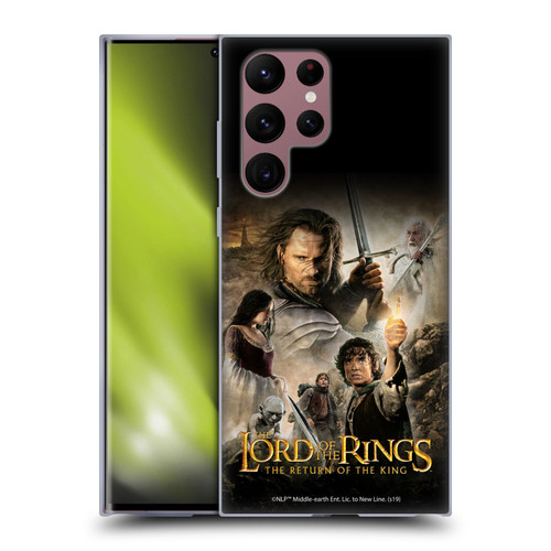 The Lord Of The Rings The Return Of The King Posters Main Characters Soft Gel Case for Samsung Galaxy S22 Ultra 5G