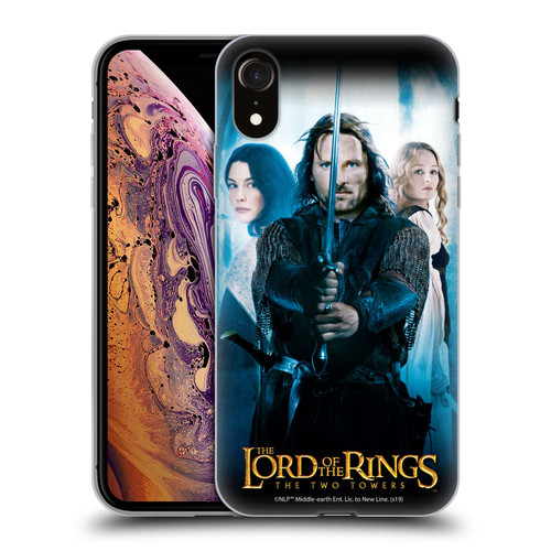 The Lord Of The Rings The Two Towers Posters Aragorn Soft Gel Case for Apple iPhone XR