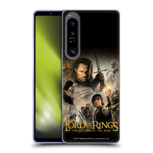 The Lord Of The Rings The Return Of The King Posters Main Characters Soft Gel Case for Sony Xperia 1 IV