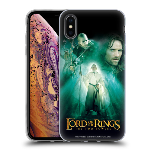 The Lord Of The Rings The Two Towers Posters Gandalf Soft Gel Case for Apple iPhone XS Max