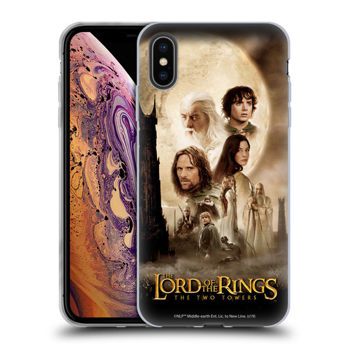 The Lord Of The Rings The Two Towers Posters Main Soft Gel Case for Apple iPhone XS Max