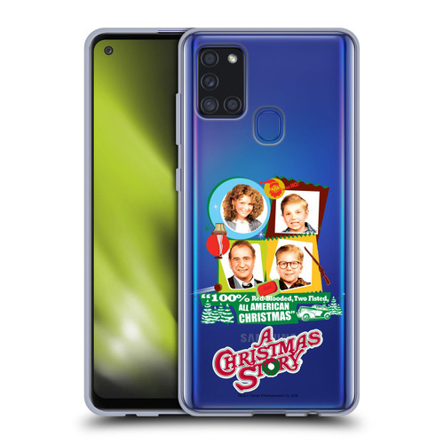 A Christmas Story Graphics Family Soft Gel Case for Samsung Galaxy A21s (2020)