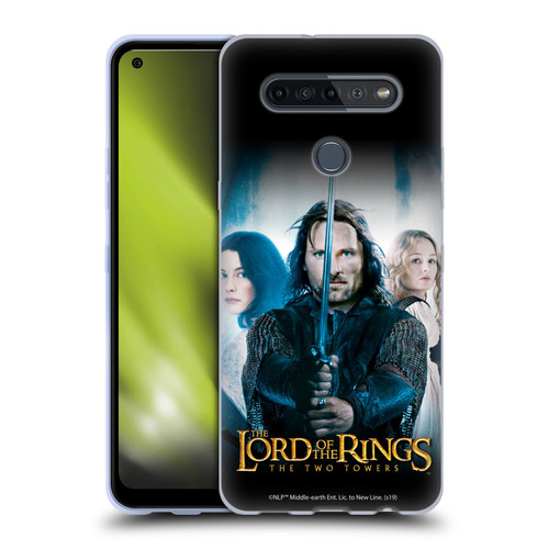 The Lord Of The Rings The Two Towers Posters Aragorn Soft Gel Case for LG K51S