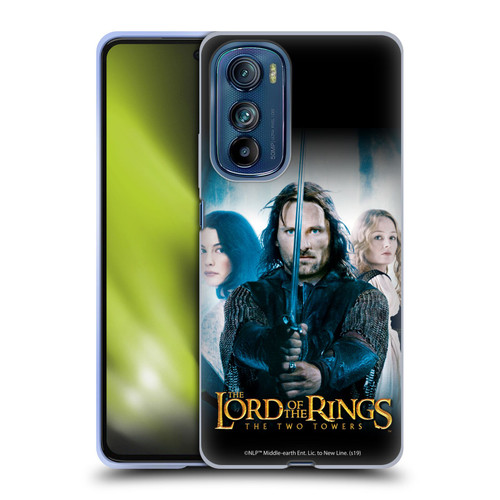 The Lord Of The Rings The Two Towers Posters Aragorn Soft Gel Case for Motorola Edge 30