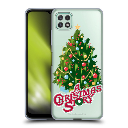 A Christmas Story Graphics Holiday Tree Soft Gel Case for Samsung Galaxy A22 5G / F42 5G (2021)