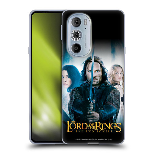 The Lord Of The Rings The Two Towers Posters Aragorn Soft Gel Case for Motorola Edge X30