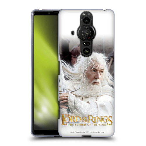 The Lord Of The Rings The Return Of The King Posters Gandalf Soft Gel Case for Sony Xperia Pro-I