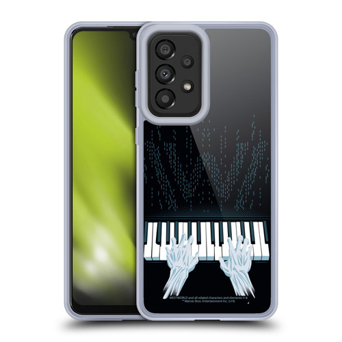 Westworld Graphics Piano Soft Gel Case for Samsung Galaxy A33 5G (2022)