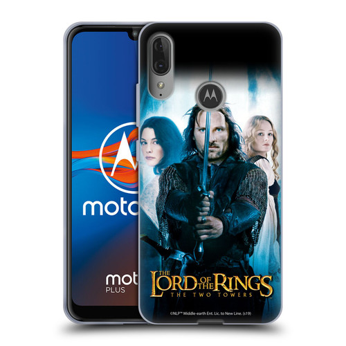 The Lord Of The Rings The Two Towers Posters Aragorn Soft Gel Case for Motorola Moto E6 Plus