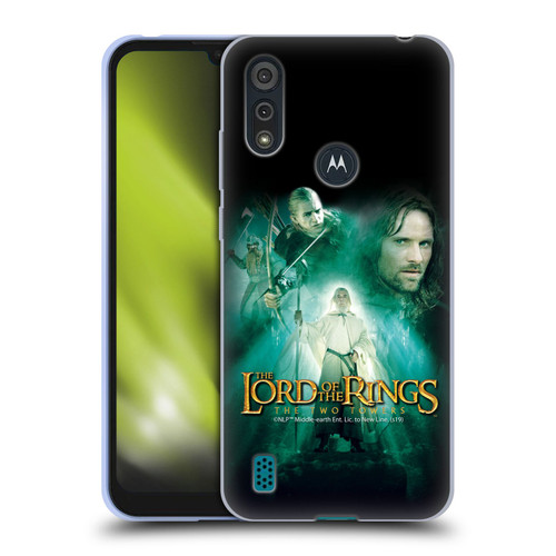 The Lord Of The Rings The Two Towers Posters Gandalf Soft Gel Case for Motorola Moto E6s (2020)