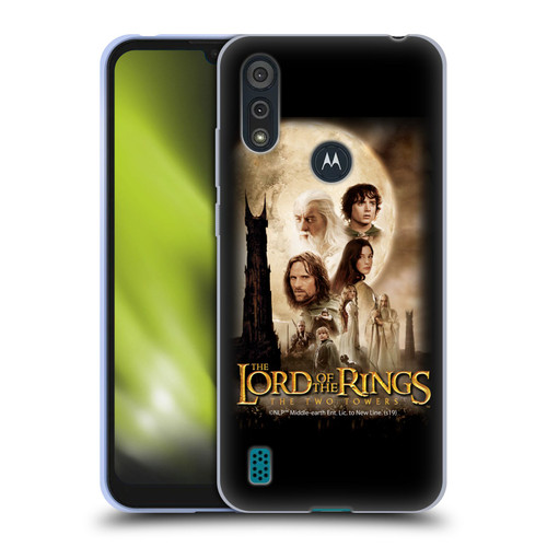 The Lord Of The Rings The Two Towers Posters Main Soft Gel Case for Motorola Moto E6s (2020)