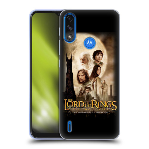 The Lord Of The Rings The Two Towers Posters Main Soft Gel Case for Motorola Moto E7 Power / Moto E7i Power