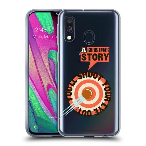 A Christmas Story Graphics Shoot Soft Gel Case for Samsung Galaxy A40 (2019)