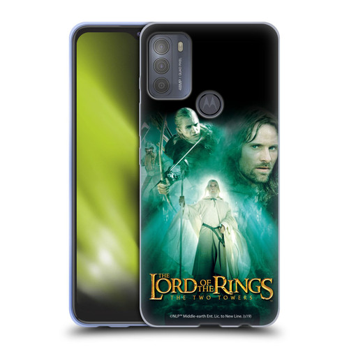 The Lord Of The Rings The Two Towers Posters Gandalf Soft Gel Case for Motorola Moto G50