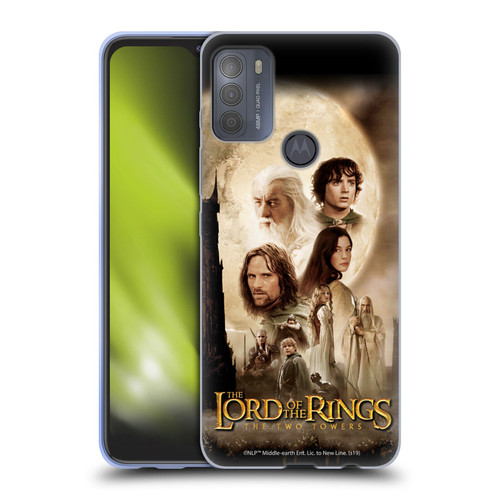 The Lord Of The Rings The Two Towers Posters Main Soft Gel Case for Motorola Moto G50