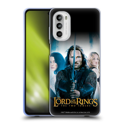 The Lord Of The Rings The Two Towers Posters Aragorn Soft Gel Case for Motorola Moto G52