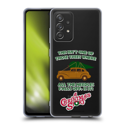 A Christmas Story Graphics Car And Pine Tree Soft Gel Case for Samsung Galaxy A52 / A52s / 5G (2021)