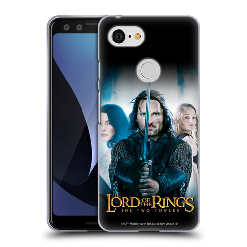 The Lord Of The Rings The Two Towers Posters Aragorn Soft Gel Case for Google Pixel 3