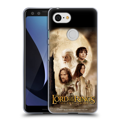 The Lord Of The Rings The Two Towers Posters Main Soft Gel Case for Google Pixel 3