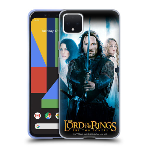 The Lord Of The Rings The Two Towers Posters Aragorn Soft Gel Case for Google Pixel 4 XL