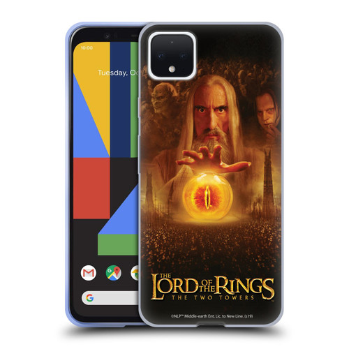 The Lord Of The Rings The Two Towers Posters Saruman Eye Soft Gel Case for Google Pixel 4 XL