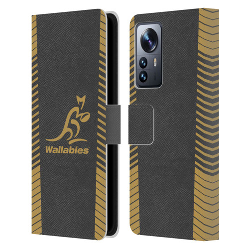 Australia National Rugby Union Team Wallabies Replica Grey Leather Book Wallet Case Cover For Xiaomi 12 Pro