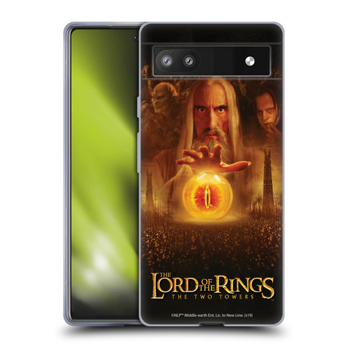 The Lord Of The Rings The Two Towers Posters Saruman Eye Soft Gel Case for Google Pixel 6a