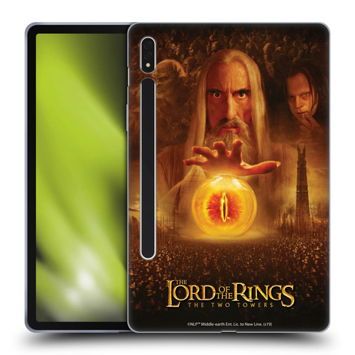The Lord Of The Rings The Two Towers Posters Saruman Eye Soft Gel Case for Samsung Galaxy Tab S8