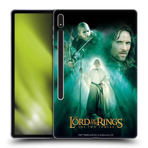 The Lord Of The Rings The Two Towers Posters Gandalf Soft Gel Case for Samsung Galaxy Tab S8 Plus