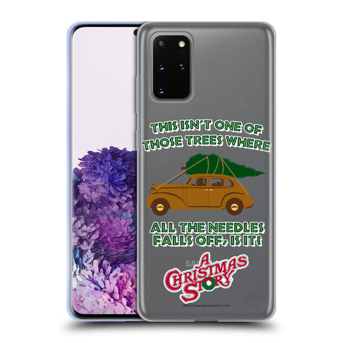 A Christmas Story Graphics Car And Pine Tree Soft Gel Case for Samsung Galaxy S20+ / S20+ 5G