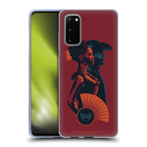 Westworld Graphics Maeve And Hector Soft Gel Case for Samsung Galaxy S20 / S20 5G