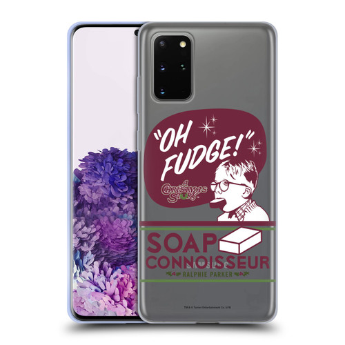 A Christmas Story Graphics Soap Connoisseur Soft Gel Case for Samsung Galaxy S20+ / S20+ 5G