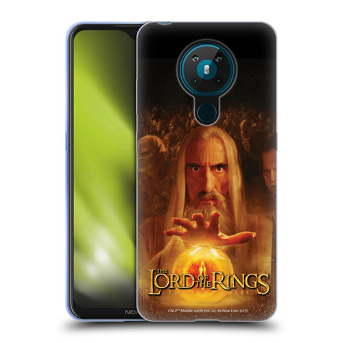 The Lord Of The Rings The Two Towers Posters Saruman Eye Soft Gel Case for Nokia 5.3