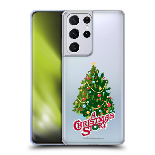 A Christmas Story Graphics Holiday Tree Soft Gel Case for Samsung Galaxy S21 Ultra 5G