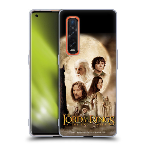 The Lord Of The Rings The Two Towers Posters Main Soft Gel Case for OPPO Find X2 Pro 5G