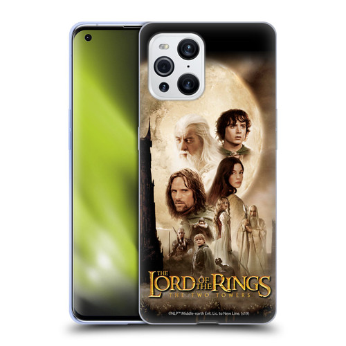 The Lord Of The Rings The Two Towers Posters Main Soft Gel Case for OPPO Find X3 / Pro